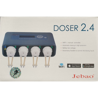 Jebao Dosierpumpe Doser 2.4, 4-fach, LCD-Display, Wifi
