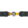Brennenstuhl Premium-Line Steckdose, 6-fach, schwarz, 3m Kabel,  max. 3680W