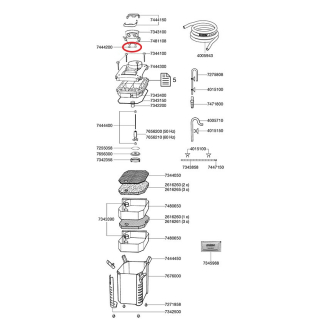 EHEIM Satz Dichtungsringe zu Adapter, 7444200